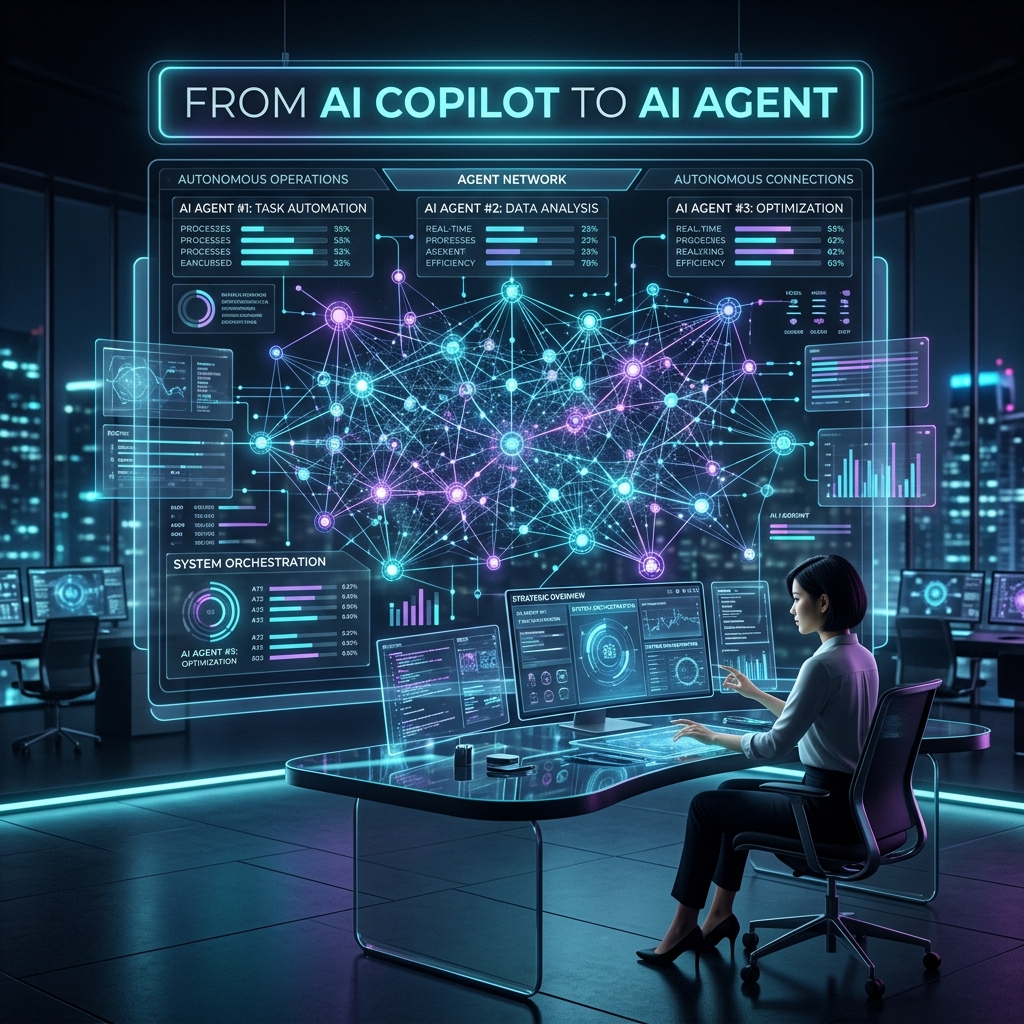 Od copilota do agenta: Paradoks Radości i nowa era AI w 2026 roku