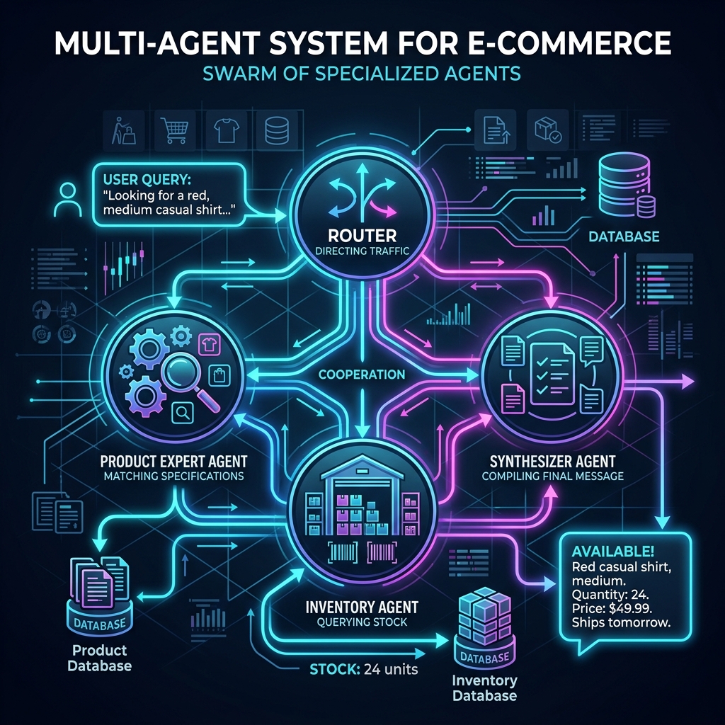 Multi-Agent E-commerce Swarm